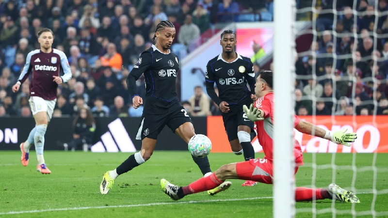 Chelsea thắng lớn 4-1 trước Aston Villa